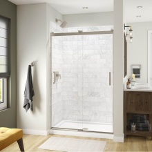 Maax Canada 135693-900-305-000 - Revelation Square 44-47 x 70.5-73 in. 8mm Bypass Shower Door for Alcove Installation with Clear gl