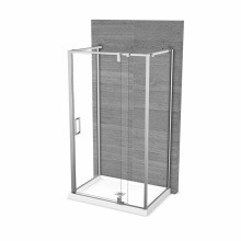 Maax Canada 137865-900-084-000 - ModulR 48 x 32 x 78 in. 8mm Pivot Shower Door for Wall-mount Installation with Clear glass in Chro