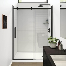 Maax Canada 138541-810-340-000 - Halo Pro GS 56.5-59 x 78.75 in. 8mm Sliding Shower Door for Alcove Installation with GlassShield&#