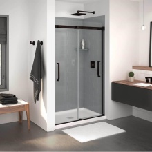 Maax Canada 138761-900-173-000 - Inverto 43-47 x 70 ½-74 in. 8mm Bypass Shower Door for Alcove Installation with Clear glass i