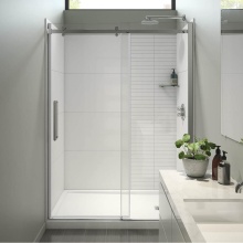 Maax Canada 138952-900-084-000 - Halo Pro 56.5-59 x 78.75 in. 8mm Sliding Shower Door for Alcove Installation with Clear glass in C