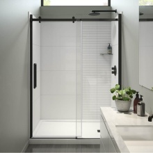 Maax Canada 138952-900-340-000 - Halo Pro 56.5-59 x 78.75 in. 8mm Sliding Shower Door for Alcove Installation with Clear glass in M