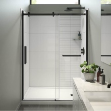 Maax Canada 138956-900-340-000 - Halo Pro 56.5-59 x 78.75 in. 8 mm Sliding Shower Door with Towel Bar for Alcove Installation with
