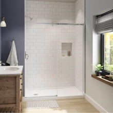 Maax Canada 138993-900-084-000 - Luminescence 56 ½-59 x 70 ½-72 in. 6 mm Sliding Shower Door for Alcove Installation with