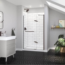 Maax Canada 139578-900-173-000 - Reveal Sleek 71 44-47 x 71 1/2 in. 8 mm Pivot Shower Door for Alcove Installation with Clear glass