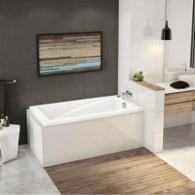 Maax Canada 410025-000-001-154 - ModulR 6032 IF (With Armrests) Acrylic Corner Right Right-Hand Drain Bathtub in White