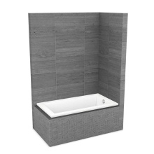 Maax Canada 410026-000-001-154 - ModulR 6032 IF (Without Armrests) Acrylic Corner Right Right-Hand Drain Bathtub in White