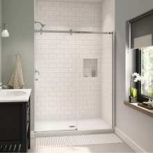 Maax Canada 420031-541-001-000 - B3X 6036 Acrylic Alcove Shower Base with Anti-slip Bottom with Center Drain in White