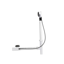 Maax Canada 10025720-105 - Push Button Cable-Operated Waste and Overflow with Flexible Neck, 33'' Cable, Complete K