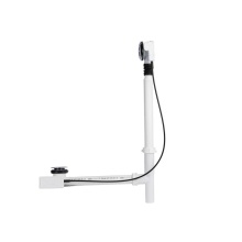 Maax Canada 10025720-084 - Push Button Cable-Operated Waste and Overflow with Flexible Neck, 33'' Cable, Complete K