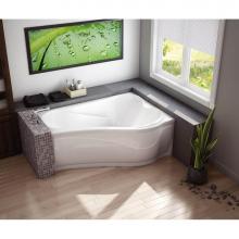 Maax Canada 105728-R-091-001 - Murmur ASY 59.875 in. x 42.875 in. Drop-in Bathtub with 10 microjets System Right Drain in White