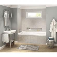 Maax Canada 106198-R-103-001 - Pose 6030 IF Acrylic Alcove Right-Hand Drain Aeroeffect Bathtub in White