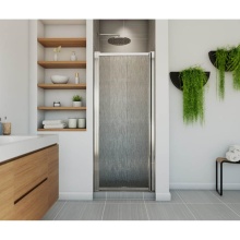 Maax Canada 136635-970-084-000 - Pivolok 27-28.75 x 64.5 in. Pivot Shower Door for Alcove Installation with Raindrop glass in Chrom