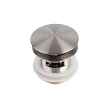 Maax Canada 10037678-105 - Bathtub Pop-Up Metal Drain in Brushed Nickel