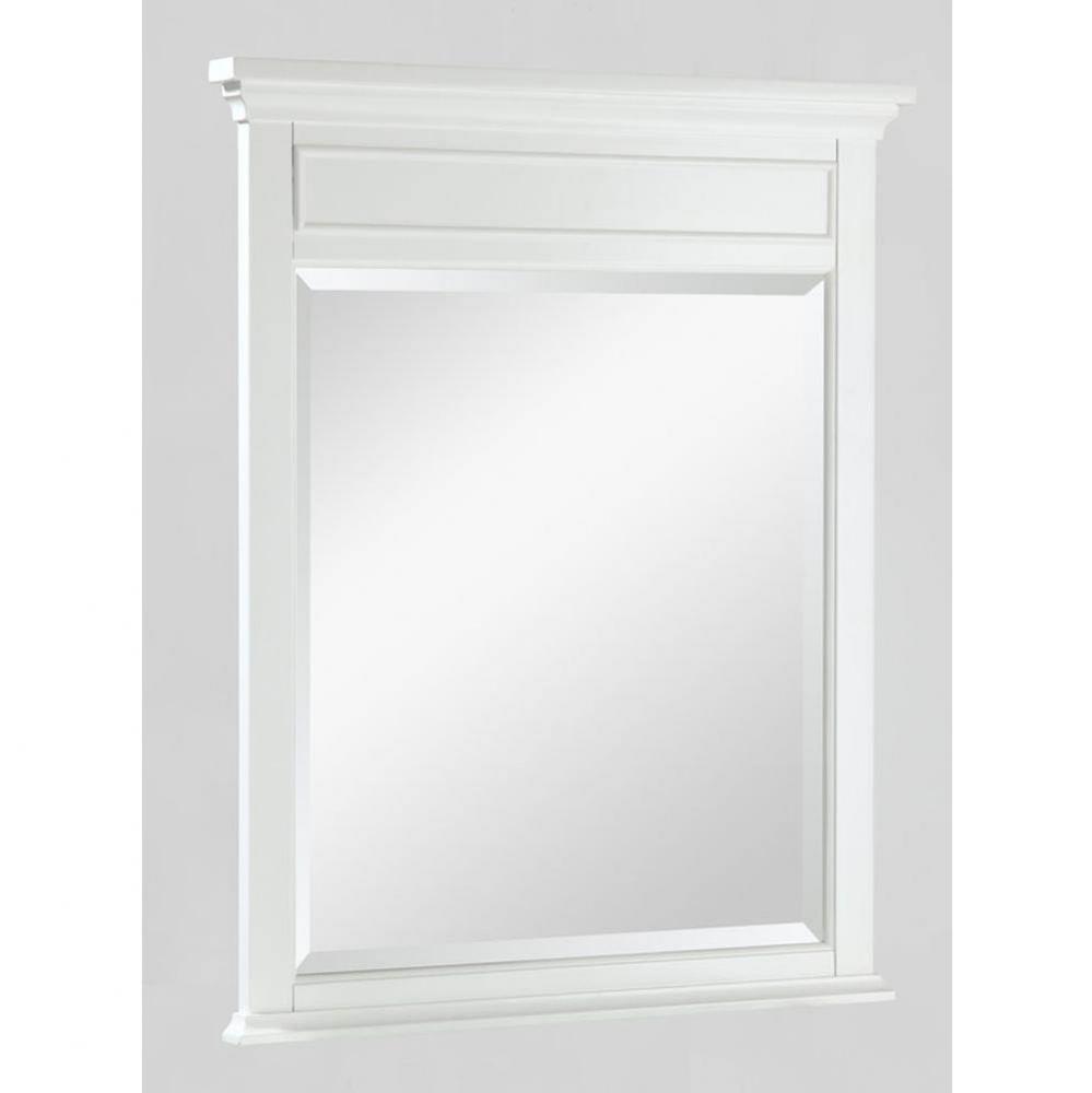 Framingham 28'' Mirror - Polar White