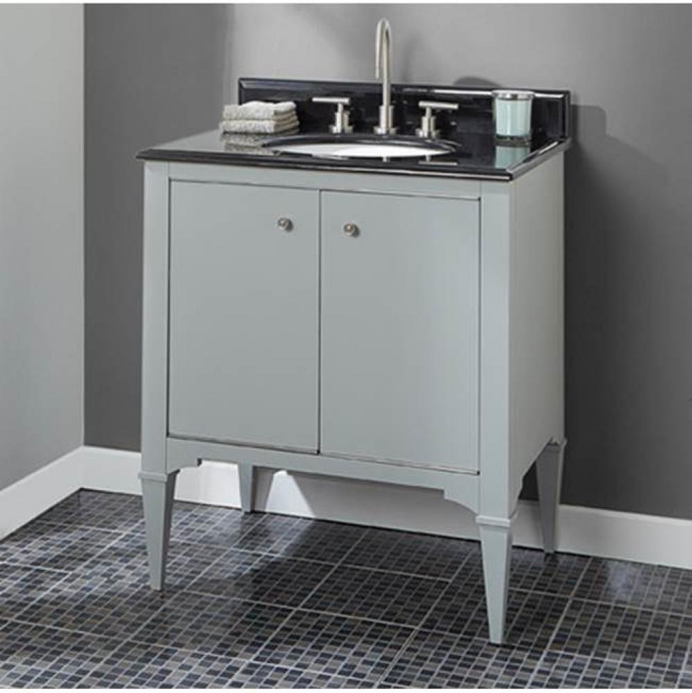 Charlottesville w/Nickel 30'' Vanity - Door - Light
