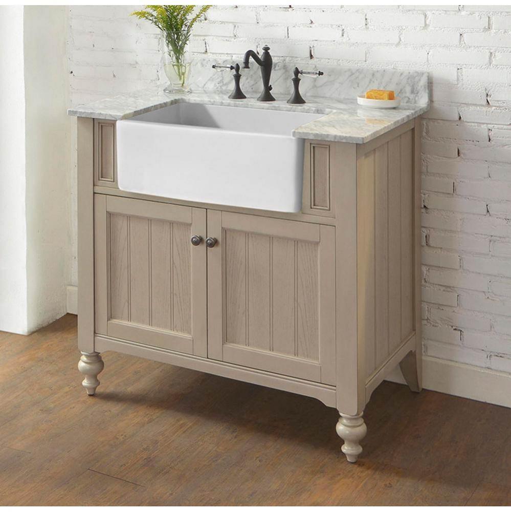Crosswinds 36'' Farmhouse Vanity - Slate