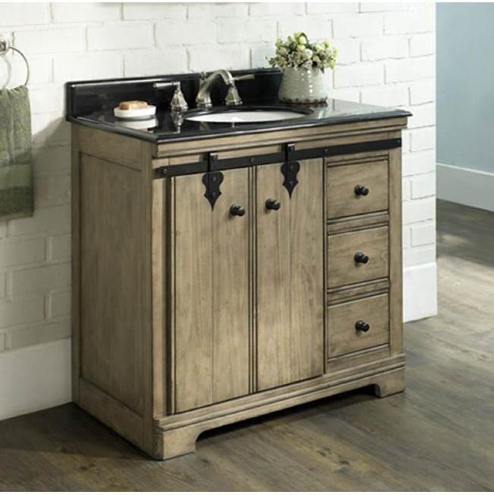 Homestead 36'' Vanity Drawer-right - Windswept