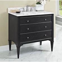 Fairmont Designs Canada 1511-V36 - Charlottesville w/Nickel 36'' Vanity - Vintage Black