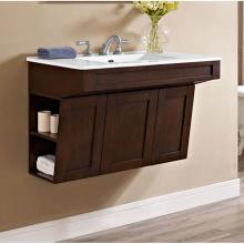 Fairmont Designs Canada 1513-WV3621 - Shaker Americana 36'' Wall Mount Vanity - Habana Cherry