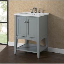 Fairmont Designs Canada 1514-VH24 - Shaker Americana 24'' Open Shelf Vanity - Light Gray