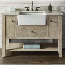 Fairmont Designs Canada 1515-FV48 - River View 48'' Open Shelf Farmhouse Vanity - Toasted Almond