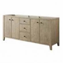 Fairmont Designs Canada 1515-V7221D - River View 72'' Double Bowl Vanity - Toasted Almond