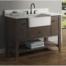 Fairmont Designs Canada 1516-FV48 - River View 48'' Open Shelf Farmhouse Vanity - Coffee Bean