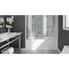 Neptune Entrepreneur Canada 220462-L-110-001 - Albana 3266 IFS Acrylic Alcove Left-Hand Drain Activ-Air Bathtub in White