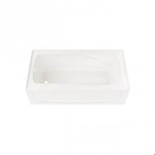 Neptune Entrepreneur Canada 220189-131-001 JG/SL - JUNA bathtub 32x66 with Tiling Flange and Skirt, Left drain, Whirlpool/Activ-Air, White JUNA3266 B