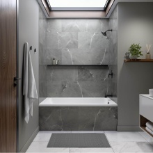 Neptune Entrepreneur Canada 220389-000-001-001 - Pia 3660 IF AFR Acrylic Alcove Left-Hand Drain Bathtub in White