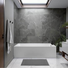 Neptune Entrepreneur Canada 220509-000-001-200 - Pia 3672 IFS AFR Acrylic Left Corner Right-Hand Drain Bathtub in White