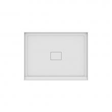 Neptune Rouge Canada 21.16618.0082.10 - Rouge Shower Base 36X48, Central Drain, With Tiling Flange 3 Sides, 48'' Opening, White