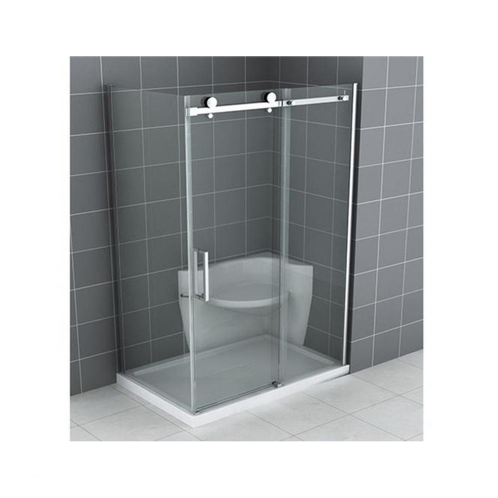 Shower insert Rondo left side white