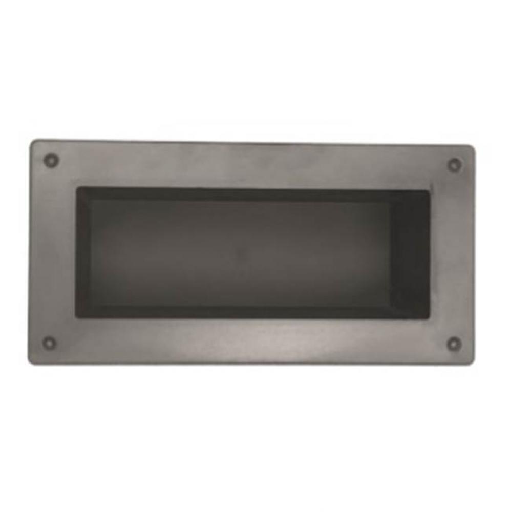 Abs niche 6'' x 12'' x 4'' (152mm x 305mm x 95mm)
