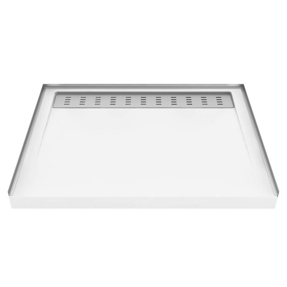 Shower tray grill 48x42 white