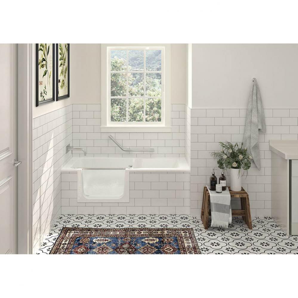 Duett 63 Acrylic Righ Alcove Kit With Bath Door