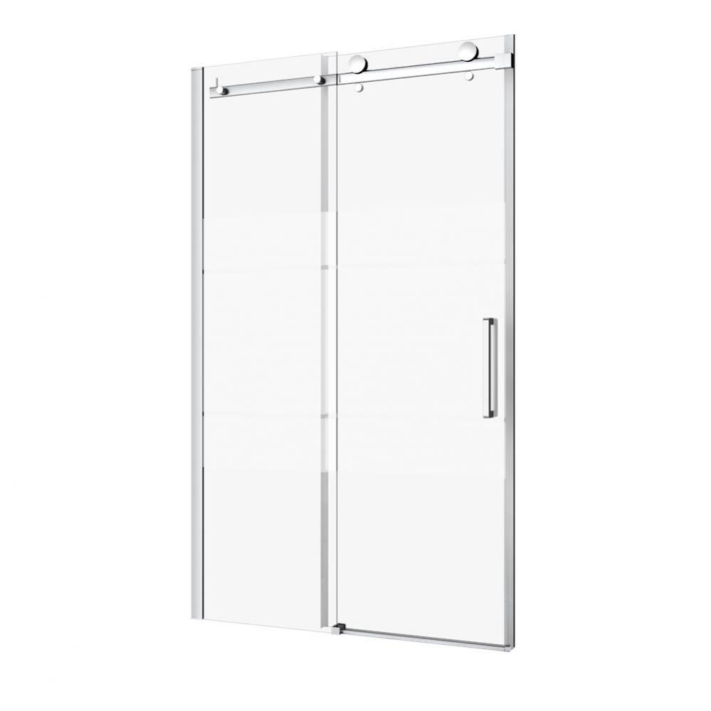 Bellini 36'' chrome FROST patern RIGHT side panel