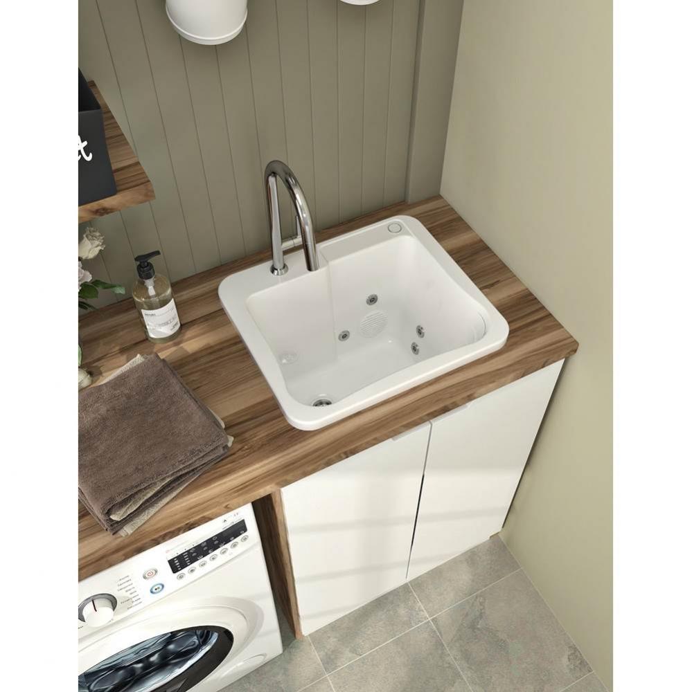 Acrylic Laundry Tub 25'' X 21 1/2'' X 15 1/3'' Whirlpool