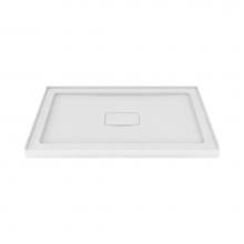 Zitta Canada B4832PRER1 - Shower Tray Rectangle Right Flange 48X32 White