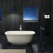 Zitta Canada TTL6731FA001 - Taly white tub 67 x 31 1/8 x 23 3/4 chrome OVF