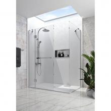 Zitta Canada DVT4000DSTA21 - Vetra 40'' shower screen chrome clear