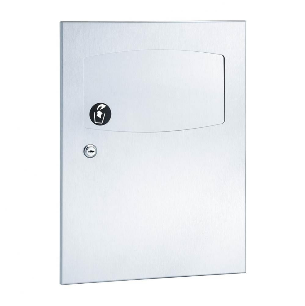 Napkin Disposal, 1.5 Gal, Semi-Rec