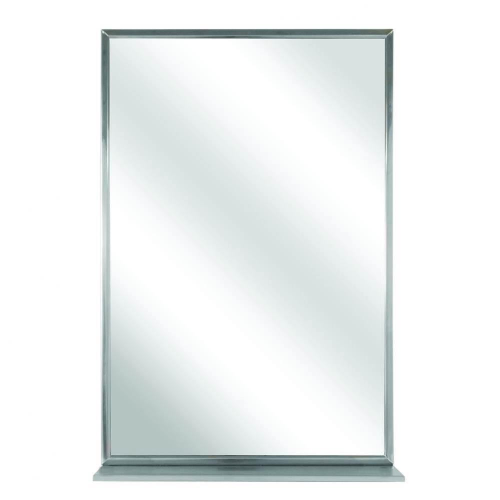 Mirror, Channel Frame, 48x36, Shelf