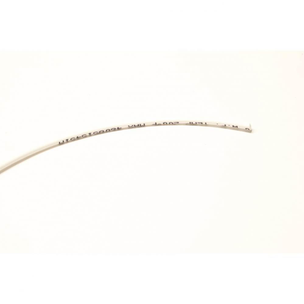 .125'' O.D. X .023 Wall-White