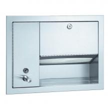 Bradley 1471-110000 - Soap and Towel Dispenser, Surf-Mtd