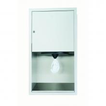 Bradley 2479-100000 - Towel Disp, Centerpull, Semi-Rec