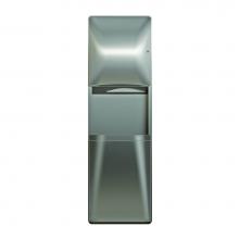 Bradley 2A05-113600 - Towel/Waste,18 Gal, Surface Mounted