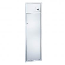 Bradley 315-350000 - Waste Receptacle, Recessed, 9.2 Gal