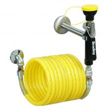 Bradley S1944011CBD - Wall-Mounted Hand-Held Hose Spray with 25'' Hose